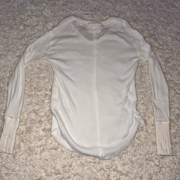 Free people timeless white Knit Sweater - Picture 8 of 11